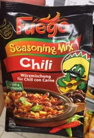 Mängden socker i Chili Würzmischung für Chili con Carne