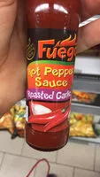 Mängden socker i Hot Pepper Sauce roasted garlic