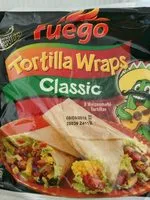Mängden socker i Tortilla Wrap