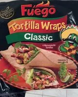 Mängden socker i Fuego Tortilla wraps