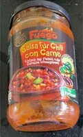 Mängden socker i Salsa für Chili con Carne