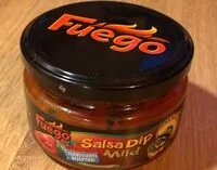 Mängden socker i Salsa Dip mild
