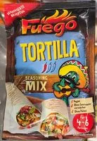 Mängden socker i Tortilla Con Pollo Gewürzmischung