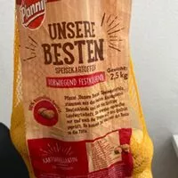 Mängden socker i Speisekartoffeln