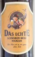 Socker och näringsämnen i Schwaben brau