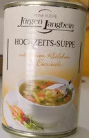 Mängden socker i Hochzeitsuppe