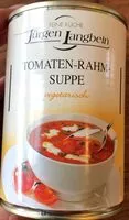 Mängden socker i Tomaten-rahm-suppe