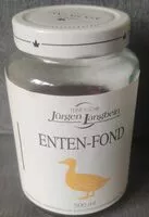 Mängden socker i Fond Ente