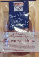 Mängden socker i Blutwurst