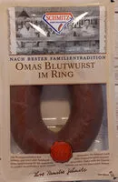 Mängden socker i Omas Blutwurst im Ring