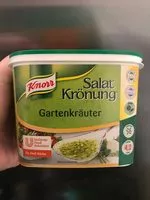 Mängden socker i Gartenkräuter