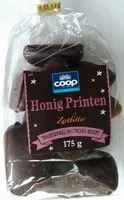 Mängden socker i Honig-Printen Zartbitter