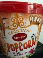 Mängden socker i Karneval Steger Popcorn