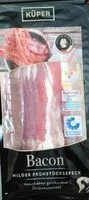 Mängden socker i Bacon milder Frühstücksspeck