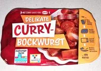 Mängden socker i Delikate Curry-Bockwurst