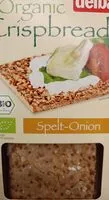 Mängden socker i Delba Bio Crispbread Spelt Onion