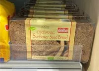Mängden socker i Organic sunflower seed bread