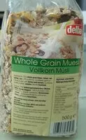 Mängden socker i Whole Grain Muesli