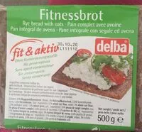 Mängden socker i Fitnessbrot fit&activ - Pain complet avec avoine