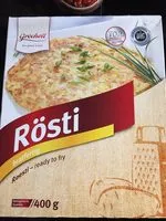 Mängden socker i Rösti