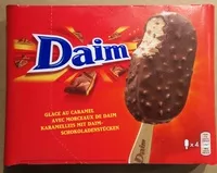Mängden socker i Bâtonnets Daim