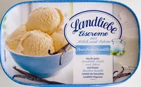 Mängden socker i Eiscreme Bourbon-Vanille
