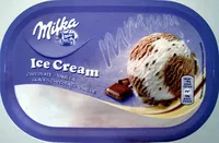 Mängden socker i Glace chocolat-vanille Milka