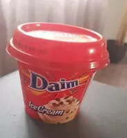 Mängden socker i Daim ice cream