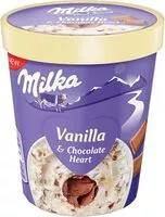 Mängden socker i Milka Vainilla & Chocolate Heart