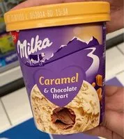 Mängden socker i Milka helado caramelo