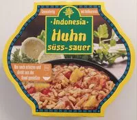 Mängden socker i Indonesia Huhn süss-sauer