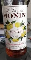 Mängden socker i Sirop de mirabelle