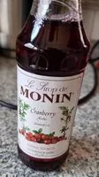 Mängden socker i Le Sirop de MONIN Cranberry