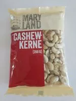 Mängden socker i Cashewkerne