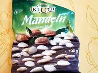 Mängden socker i Mandeln blanchiert