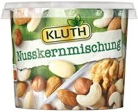 Mängden socker i Nusskernmischung kluth