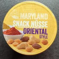 Mängden socker i Snack Nüsse Oriental Style