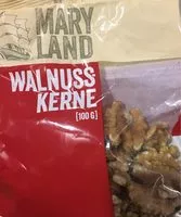 Mängden socker i Maryland Walnusskerne