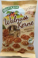 Mängden socker i Walnusskerne