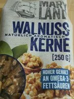 Mängden socker i Walnusskerne