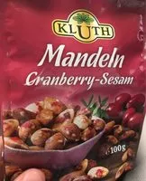 Mängden socker i Mandeln Cranberry sesam