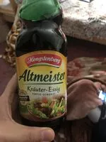 Mängden socker i Essig - Altmeister Kräuter-Essig