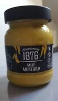 Mängden socker i 1876 Mild mustard