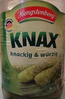 Mängden socker i KNAX knackig & würzig