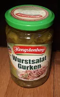 Mängden socker i Wurstsalat Gurken