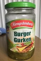 Mängden socker i Burger Gurken
