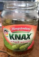 Mängden socker i Gewürzgurken, scharf-würzig