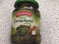 Mängden socker i Cornichons kräuter-würzig