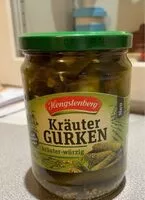 Mängden socker i Kräuter Gurken