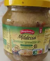 Mängden socker i choucroute